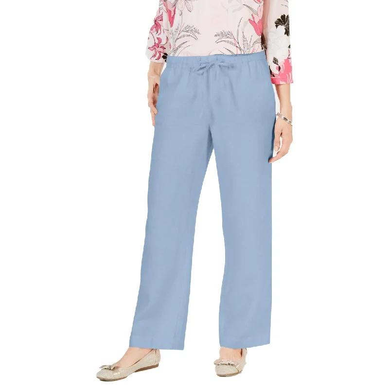 Charming Everyday Clothing For Women Plus Womens Woven Wide Leg Pants