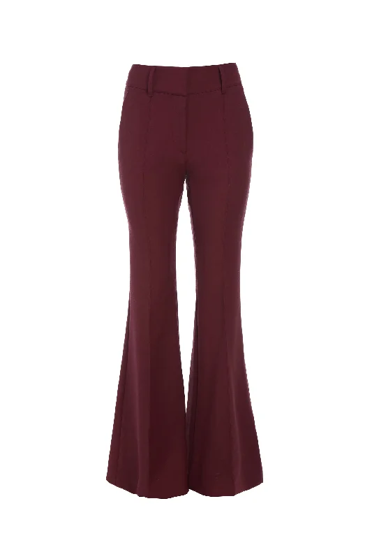 Affordable Online Boutiques Rhein Pant in Bordeaux Sportswear Wool